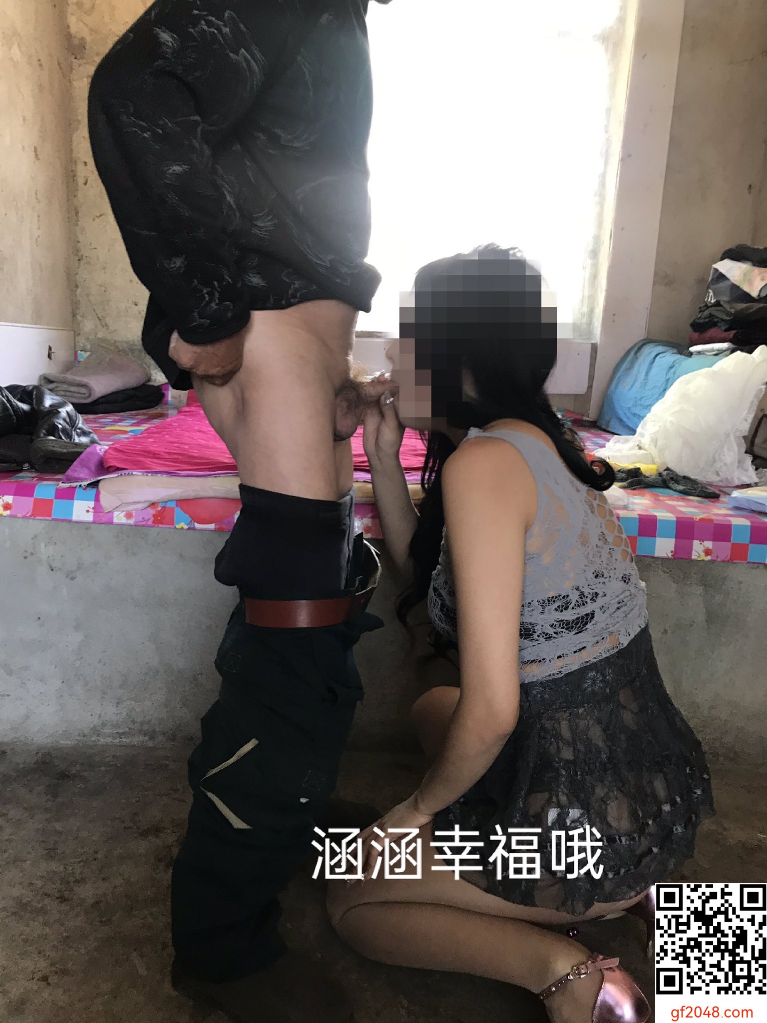 极品反差骚母狗（涵涵幸福哦）露出淫乱狂魔户外勾引老农狂吃鸡巴内射无水印完整原版(133V)